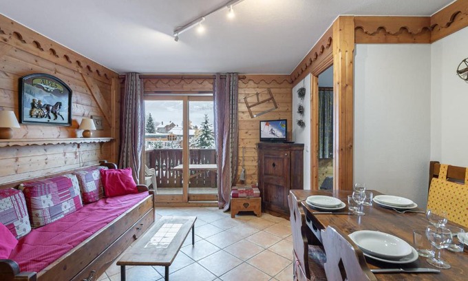 Meribel Village Apartamento | Appartement ski aux pieds avec piscine et spa - FR-1-566-51