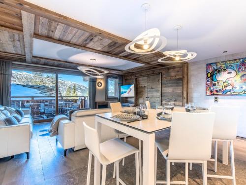 Meribel Apartamento | Appartement skis aux pieds avec accès SPA, conciergerie 5*, balcon orienté Ouest - FR-1-613-54