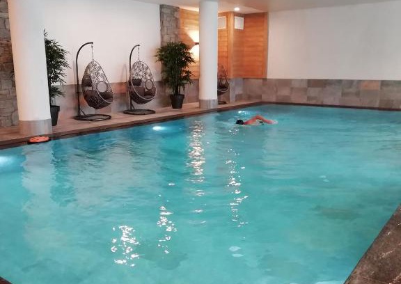 Les Boisses Apartamento | Appartement Soleil Blanc Résidence Lodge des neiges