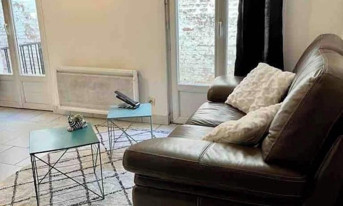 Anatole France Danton Apartamento | Appartement Spacieux Proche de la Gare