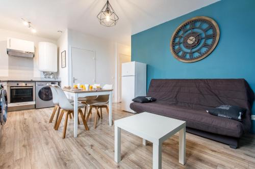 Roncq Apartamento | Appartement style industriel, propre, WIFI Fibre