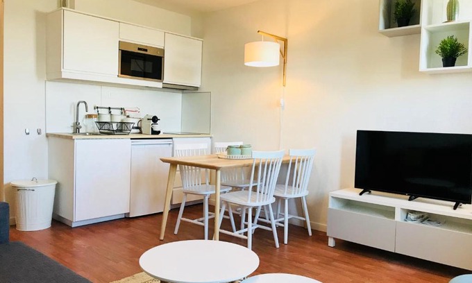 Ile Beaulieu Apartamento | Appartement sur l'île de Nantes - place de parking gratuit