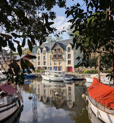 La Roche-Bernard Apartamento | Appartement sur le port de la Roche Bernard 2chambres