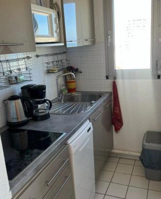 La Cote Radieuse Apartamento | Appartement T2 vue Mer, moderne, clim 3 etoiles Parking 4PLMER53