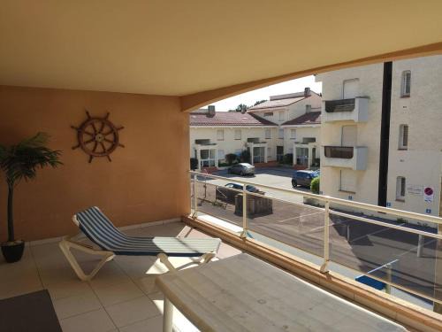 Argeles Plage Apartamento | Appartement T2 Climatisé, Terrasse de 23m², Piscine, Parking, à 100m de la Plage, Argelès-sur-Mer - FR-1-388-203