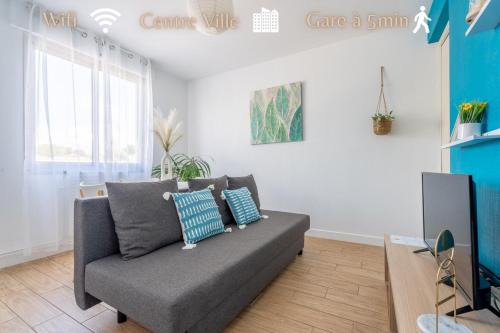 Bourg-en-Bresse Apartamento | Appartement T2 GDX Privilège - Bourg en Bresse - Centre Ville & Gare