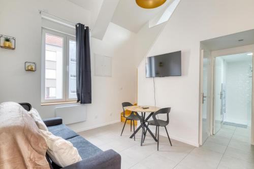 Les Poulettes Apartamento | Appartement T2 moderne cosy et climatisé à proximité du centre ville de lyon