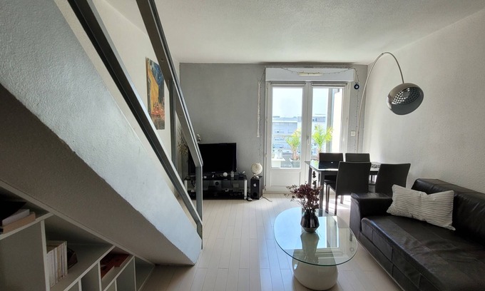 Bordeaux Sud Apartamento | Appartement T3 Duplex - Gare de Bordeaux