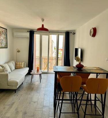 La Villette Apartamento | Appartement T3 Traversant 53m2 Marseille vue mer