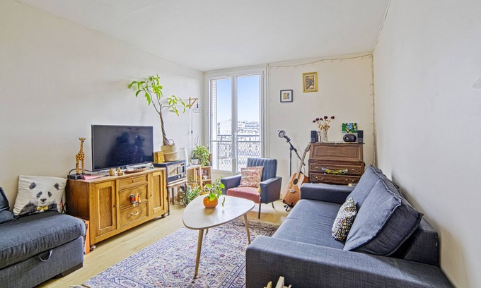 19th Arrondissement Apartamento | Appartement Tandou - Welkeys