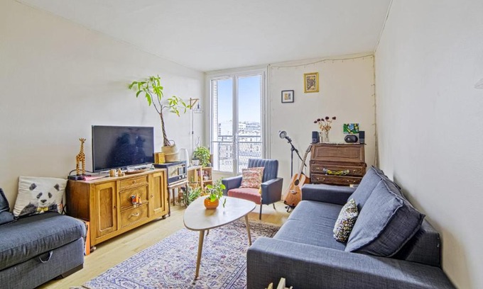 19th Arrondissement Apartamento | Appartement Tandou - Welkeys