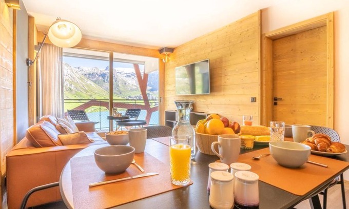 Tignes le Lac Apartamento | Appartement Tignes, 3 pièces, 5 personnes - FR-1-480-84
