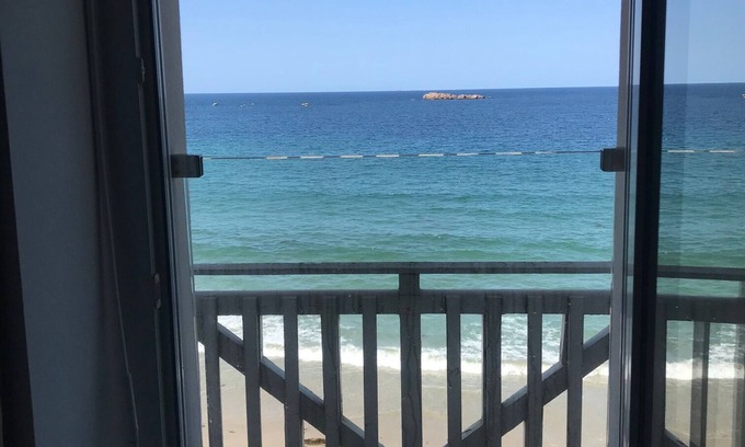 Plougasnou Apartamento | Appartement vue Directe sur la Plage de Primel Trégastel