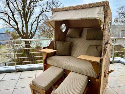 Sassnitz Apartamento | Appartementhaus Sonnenbad - Luxuspenthouse App. 11