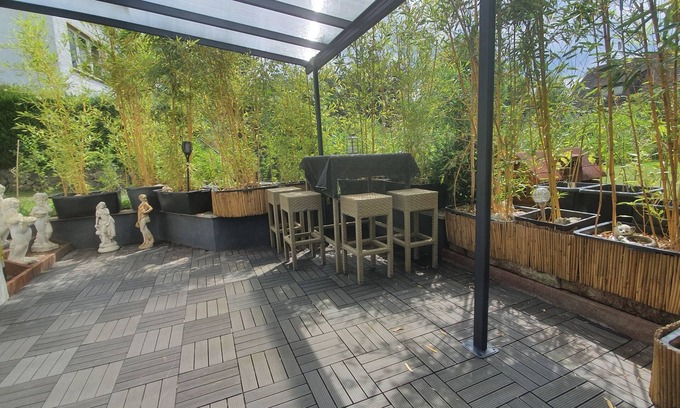 Hanau Apartamento | Appartment Hanau with terrace and BBQ