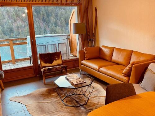 Saint-Jean-de-Sixt Apartamento | Appt 5 pers, garage, balcon, WiFi, skis - FR-1-459-151