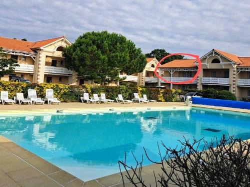 Soulac-sur-Mer Apartamento | Appt T4 Résidence Le Cordouan 3 étoiles côté Piscine