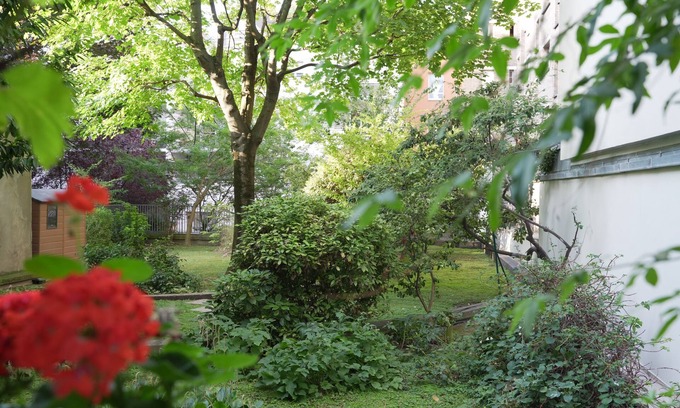 Batignolles Apartamento | Appt + Terrasse sur Jardin 4 Personnes Face Métro et Parc Luther King
