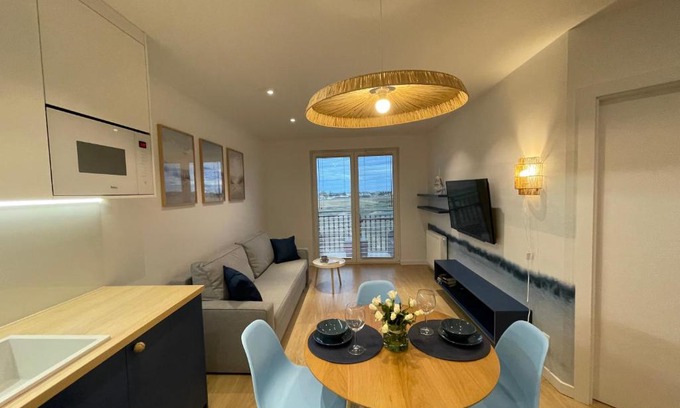 Wladyslawowo Apartamento | Apricot Sea View Premium Apartment