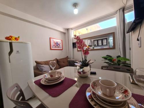 Vila Regina Apartamento | Apt 01 Central Com 2 quarto ar cond e 2 tv smart