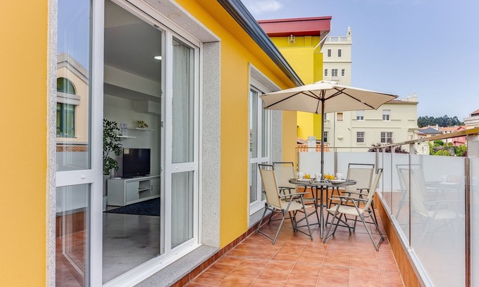 Perillo Apartamento | Apto 2 dormitorios - 3 pax | Rueiro 17 - 2A