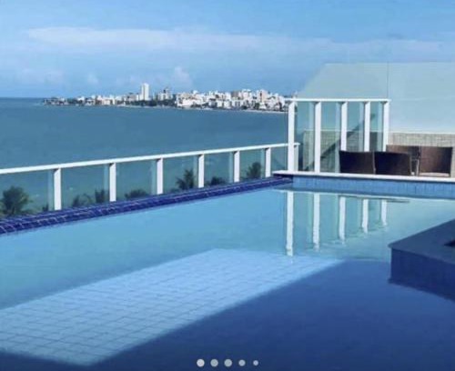 Cabedelo Apartamento | Apt 2 quartos na Beira Mar na praia de Intermares 110