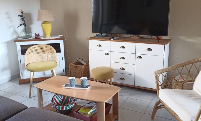 Mauguio Apartamento | Apt 2 Pièces 60m2 , Cosy, Tout Confort, à 15 mn de la mer et de Montpellier