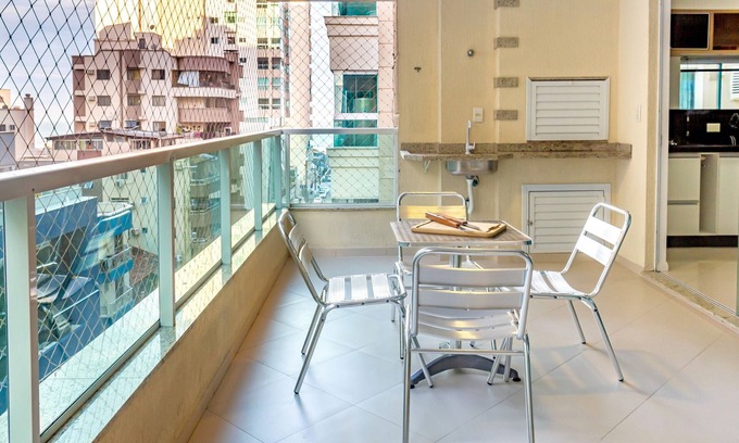 Andorinha Apartamento | Apt 3R w/ bath, 150m from the beach, Itapema N1188