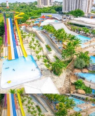 Prive das Caldas Apartamento | Apt Dentro do diRoma park Aquático