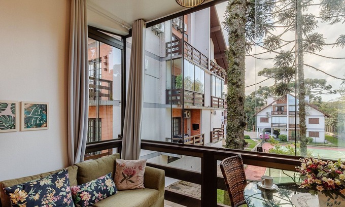 Gramado Apartamento | Apt Duplex With Fireplace in Gramado Rln204