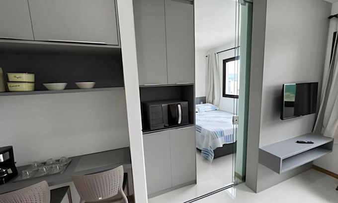 Caminho das Arvores Apartamento | Apt equipado com estacionamento