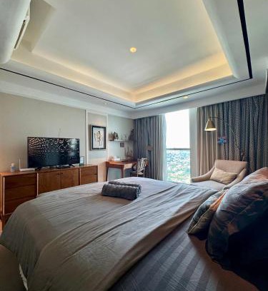 Bangka Apartamento | Apt Kemang Village Tower Intercon with Wi-Fi and Pool by Damaresa