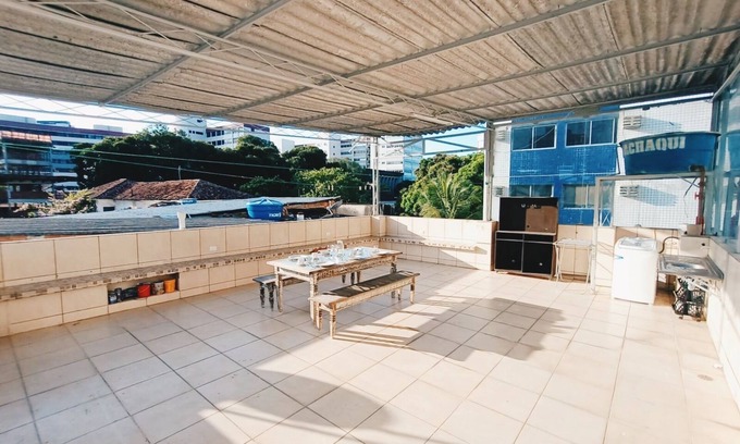 Soledade Apartamento | Apt. No Coração de Recife com 3 Quartos e Terraço