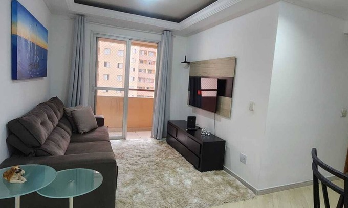 Zona Leste Apartamento | Apt Santo André 5 cozy guests, exclusive parking space