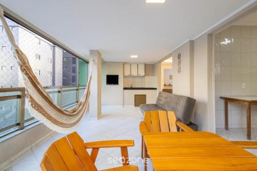 Andorinha Apartamento | Apto con balcón y parrilla a 290m del mar CAU0199