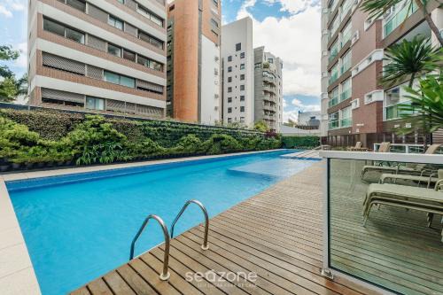 Vila Madalena Apartamento | Apto c/balcón a 750m del B. del Batman PDM0208
