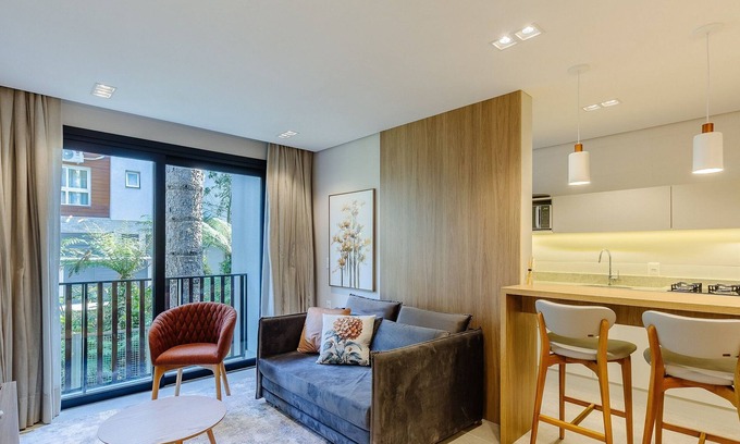 Centro Apartamento | Apt With Balcony in the Heart of Gramado - Mlu0306