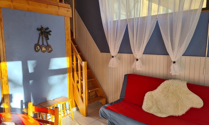 Vignec Apartamento | Apt 8-10 personas en la RDC de estar luminosa cerca de los teleféricos y baños