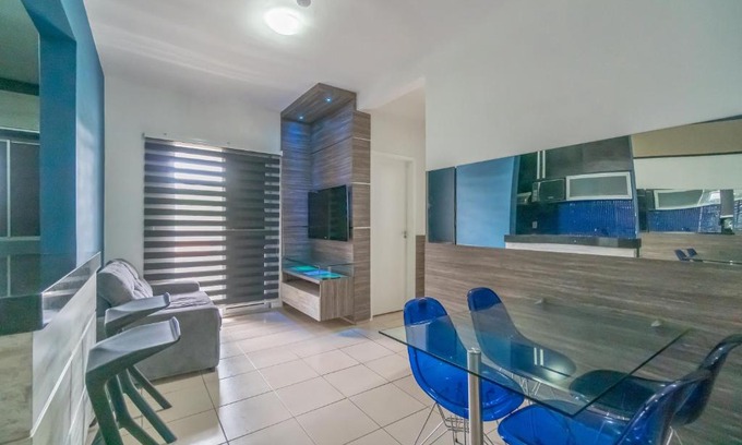 Joquei Clube Apartamento | APT1 Piscina Netflix WiFi Ar Cond próx a 2 shoppings
