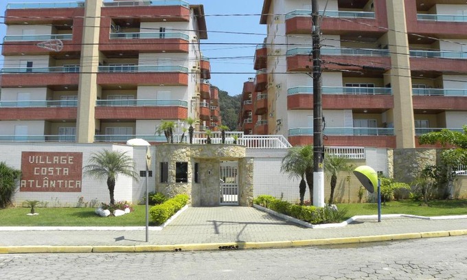 Praia Grande Apartamento | Apto 3 quartos Condominio Costa Atlantica-pé na areia-em Ubatuba,SP