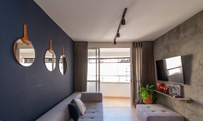Goiania Apartamento | Apto Charmoso no St. Bueno - NWV1101