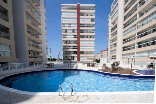 Vila Clais Apartamento | Apto com lazer completo a 500m da Praia da Enseada