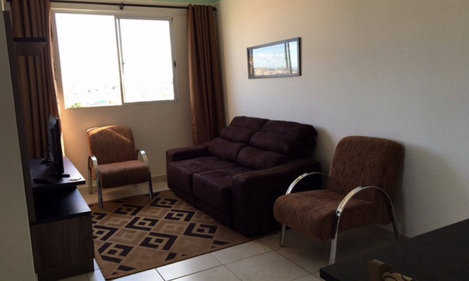 Ribeirao Preto Apartamento | Apt. Completo 2/4 cerca de la USP y Hospital de Clínicas (AGRISHOW)