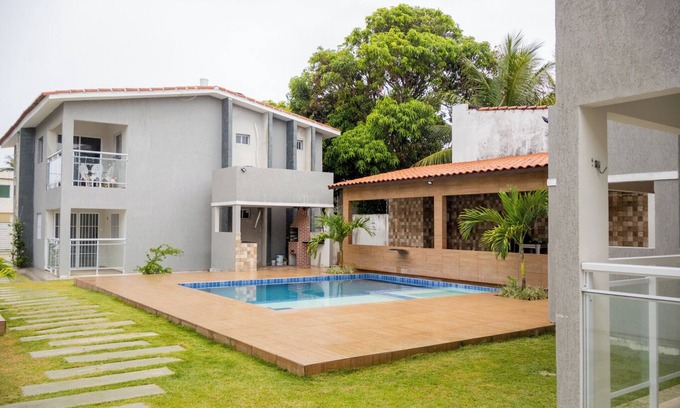 Pilar Apartamento | Apto maravilhoso beira mar com piscina e lazer