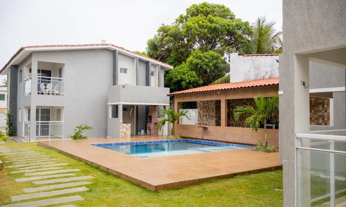 Pilar Apartamento | Apto maravilhoso beira mar com piscina e lazer