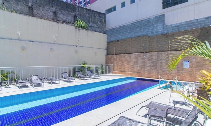Sao Jose dos Campos Apartamento | Apto moderno com churrasqueira e piscina no centro