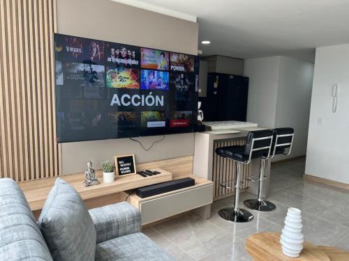 Sabaneta Apartamento | Apto Moderno,Tranquilo, Avenida las Vegas, cerca al Metro, a 20 min de Provenza