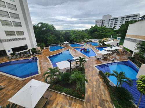 Pousada do Rio Quente Apartamento | Apto no Park Veredas com acesso ao rio de águas quentes e área de lazer espetacular