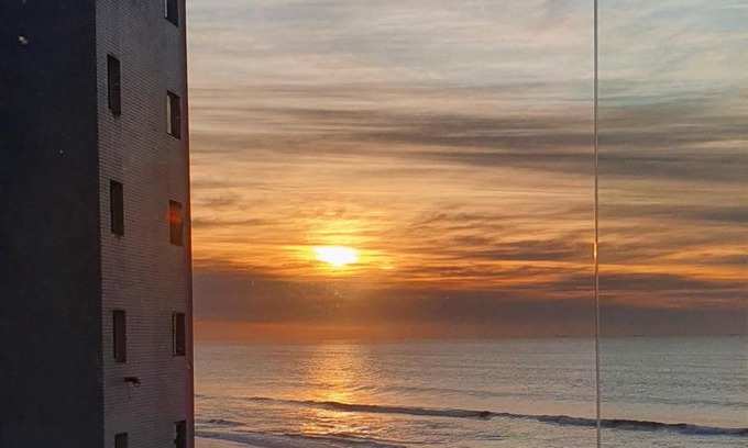 Matinhos Apartamento | Apto Resort Cambuhy frente Mar Piscina Academia