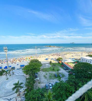 Centro Casa | Apto vista mar em Pitangueiras, Guarujá